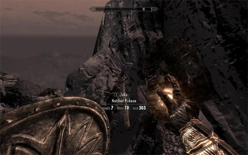 Elder Scrolls V: Skyrim, The - Minecraft-«пасхалка» в Skyrim